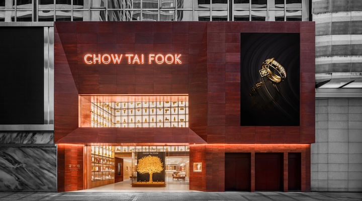 Chow Tai Fook’s Canton Road flagship
