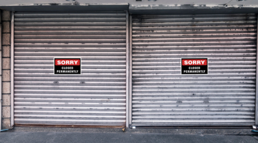 Store closed permanently