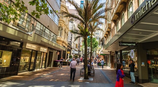 Auckland business district